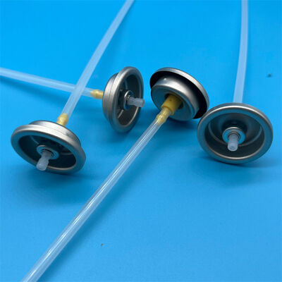 Aerosolventiel voor droogshampoo-spuittoepassingen met betrouwbare poederafgifte