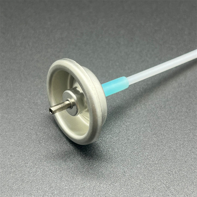 Een-inch metalen stam meting klep. Precieze stroomcontrole voor industriële toepassingen.