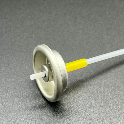 Precies gemeten aerosolklep voor gecontroleerde afgifte. Ideaal voor luchtverfrissers en reinigingsmiddelen. 1 