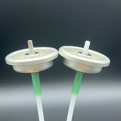 Een duim doseringsklep met L-vormige actuator voor hoogwaardige aërosoltoepassingen   Perfect voor gezondheidszorg en farma