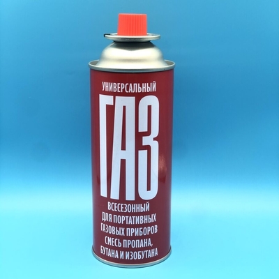 Versatile cartridge gas aerosol blik voor kamperen en wandelen - compact en betrouwbaar