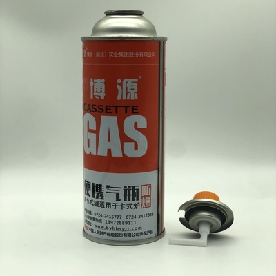 Lichte butangascartridge Canister lege container voor buitenliefhebbers