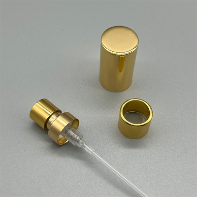 Elegant gouden aerosolventiel voor het verspreiden en verpakken van cosmetische geuren
