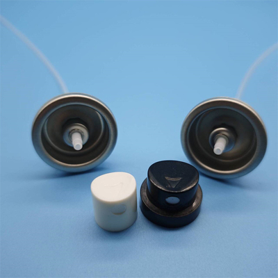 Zilver Efficiënt 0,12cc Mist Pump Aerosol Valve Typen Voor Haarverzorgingsproducten - Zacht