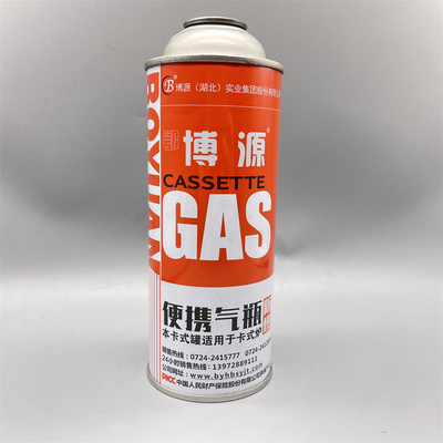 Milieuvriendelijke aerosolsproeikans voor butangas - duurzame brandstofoptie