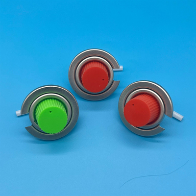 Professionele camping gas cartridge veiligheidsklep voor expeditie camping hoge druk hoge stroom