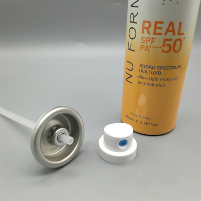 1 Inch Aerosol Spray Valve for Sunscreen Mist Applications – UV Protection Skincare Packaging