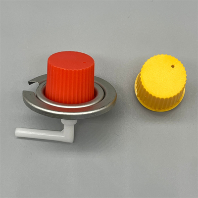 Precisie-engineered butane gas cartridge klep voor nauwkeurige gasstroomregeling