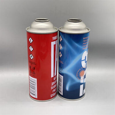 Leeg butaangaspatroon met rechte wand van 65 mm