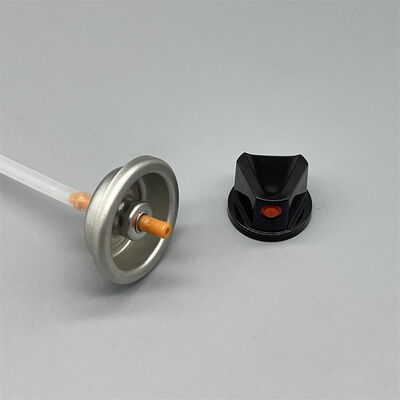 1 Inch Man Aerosolverfventiel voor Metallic Groene Spuitbussen