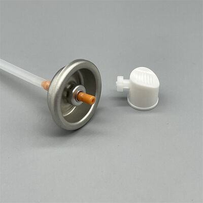 1 Inch Man Aerosolverfventiel voor Metallic Groene Spuitbussen