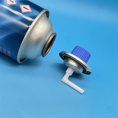 Aerosol Butane Gas Valve, Aerosol Tin Can Valve For Portable Fuel Cans Precision Gas Control Usage