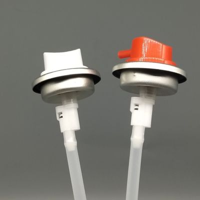 Ergonomische 360 graden aërosolklep met actuator voor meerdoelige reinigings- en smeersprays met elke hoek