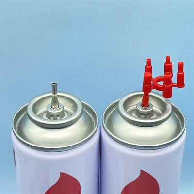 Universele spuitbusventiel voor butaangas aansteker navulling, multifunctioneel navulventiel voor fakkels