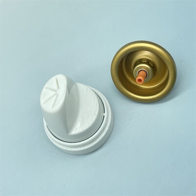 Precieze gecontroleerde aerosol haarmousse-dispenser klep voor professionele haarstylisten met lekkagebestendige vormgeving