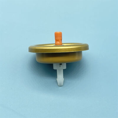 Aerosol Haarmousse Omgekeerd aluminium ventiel Compatibel met cosmetische spuitdoppen