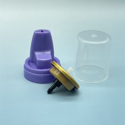 Hoge-doorstromings, verstop-resistente spuitmond voor aerosol mousse met ergonomisch ontwerp voor snelle styling