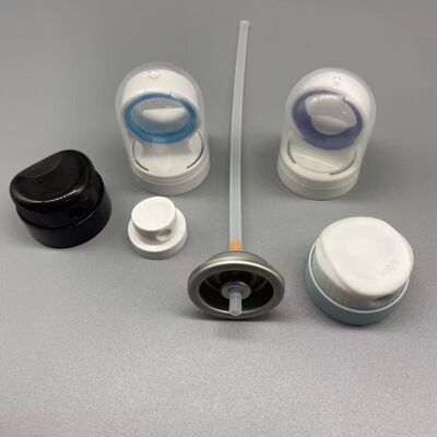 Aerosol zonnebrandscherm van 1 inch met lekkagebestendige vormgeving en 360 graden werking voor zonne-schermproducten