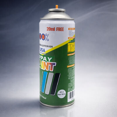 Premium Kleurgecoat Mannelijk Aerosol Verfventiel met Actuator