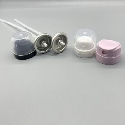 1 inch aërosolklep van tinplaat voor droge shampoo met een verstopbaar ontwerp