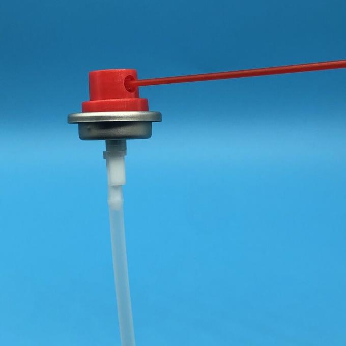 360° Rotation Aerosol Spray Valve components